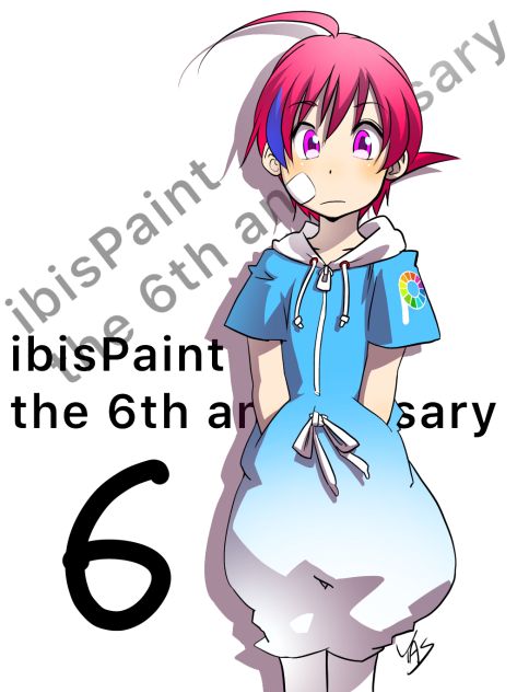 ibisPaint 6周年デデン♫