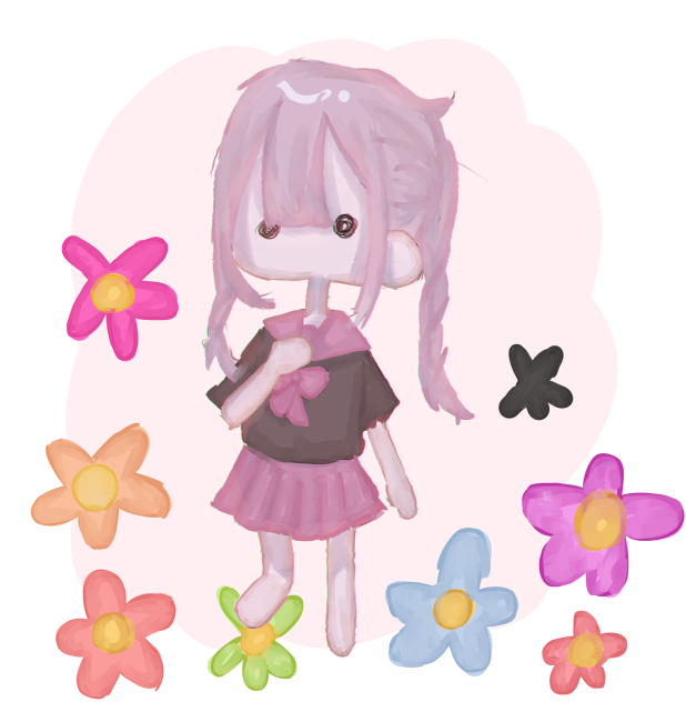 お花とわたし