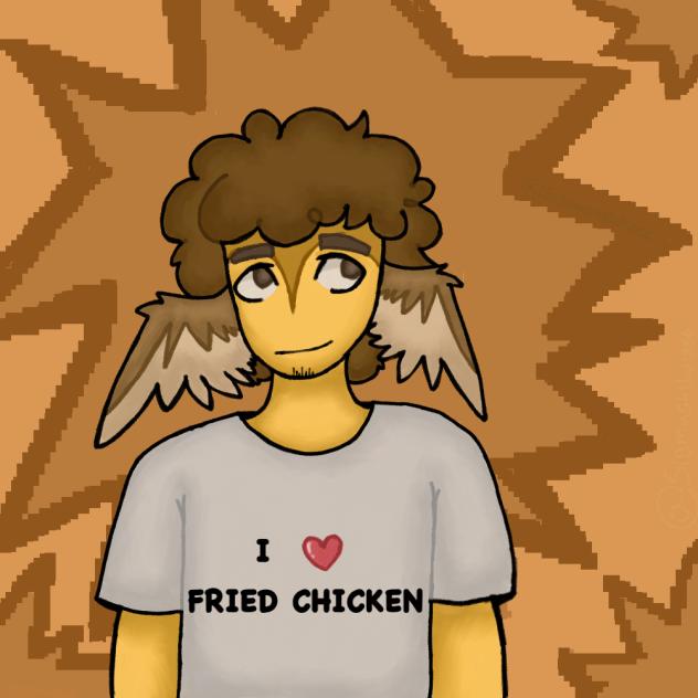 fat fuck who eats CHICKEN