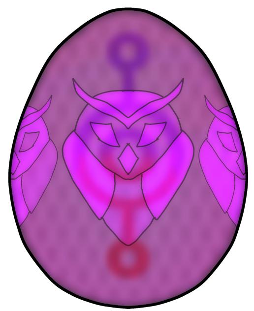 Pink Owl Beast Egg.