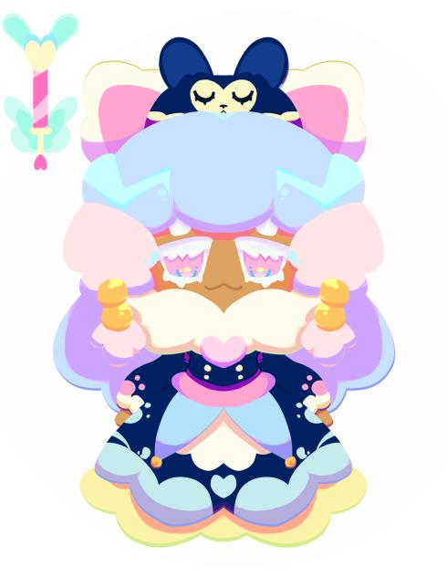 Magical girl cookie adopt