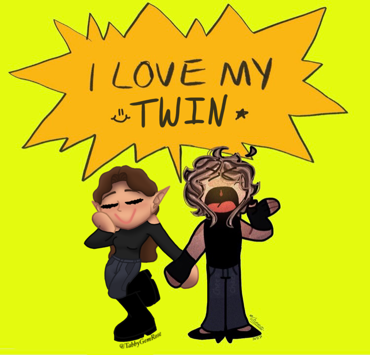 Twin collab - ibisPaint