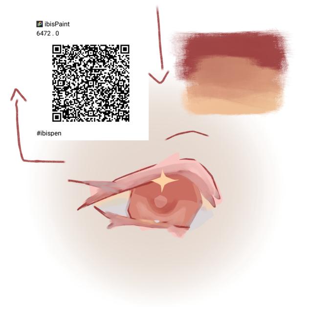 pastel themed brush