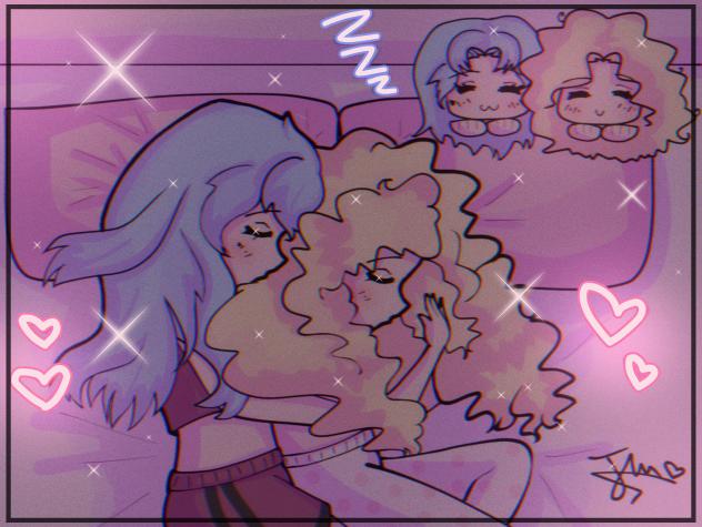 💜🐺Sybine drawn in class🎀🩷