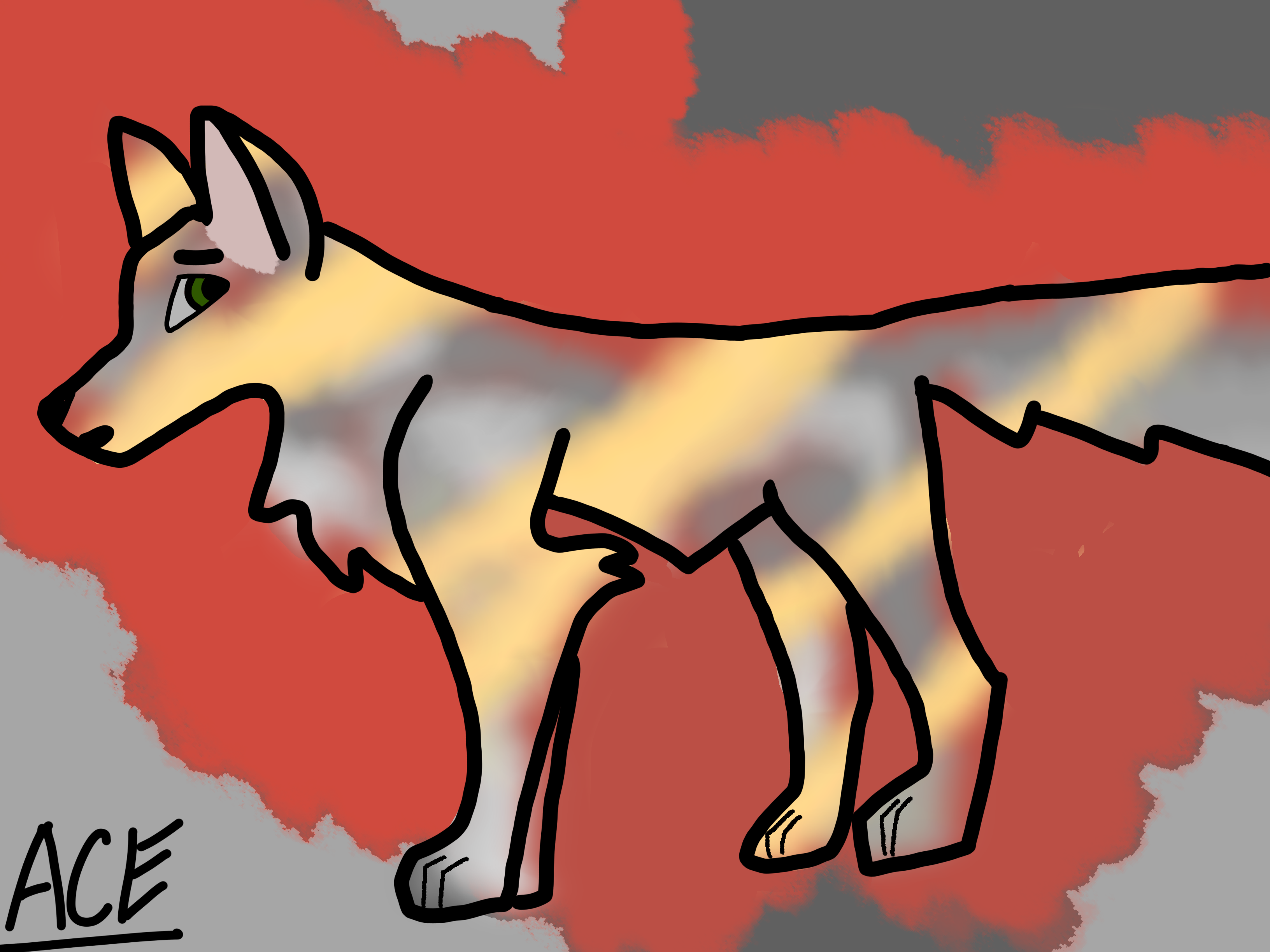 wolf - ibisPaint