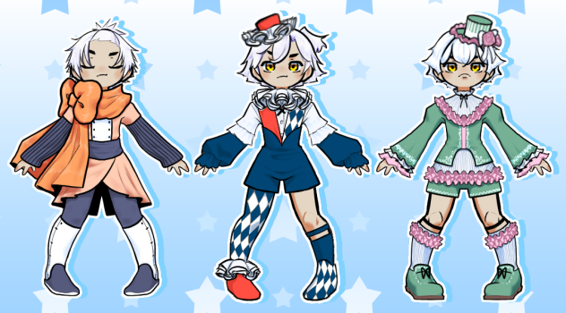 outfit modeling