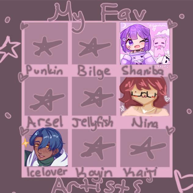 Namikawa's fav artist