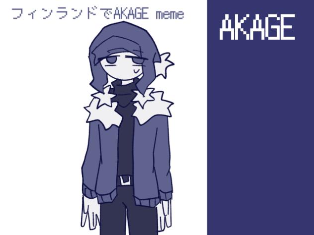 🇫🇮でAKAGE meme