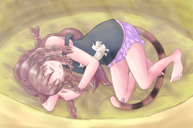 おひるね猫耳娘