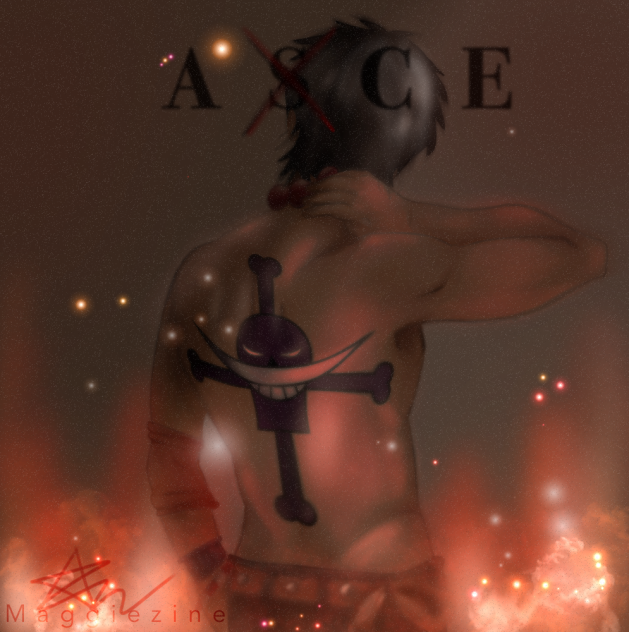 Ace one piece - ibisPaint