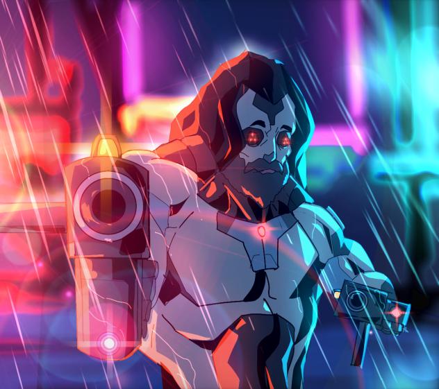 cyberpunk style art