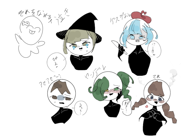 小一の時のオリ棒に好みの顔させてみた