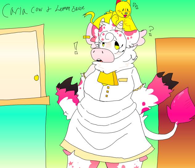 Carla cow and lemon sause!!!!