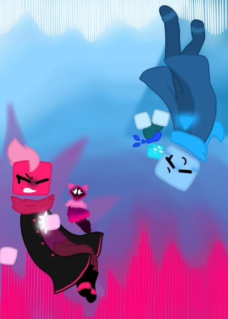 Cube and Cubic - ibisPaint