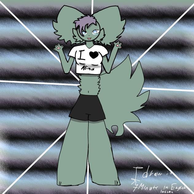 i draw it in the English lesson