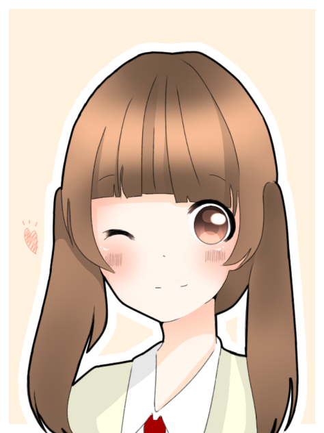 【ツインテール少女】