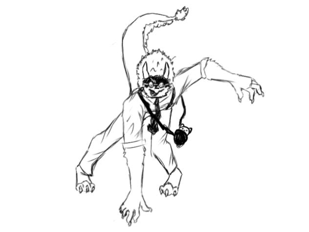 my friend's roblox avatar but furry