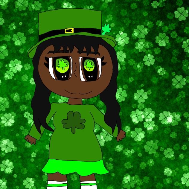 me in st Patrick day makhiya in st patr