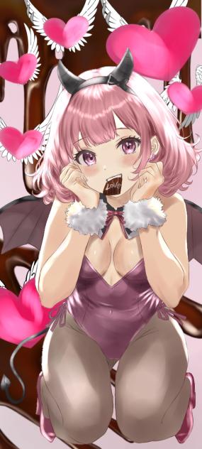 小悪魔チョコレートをどうぞ