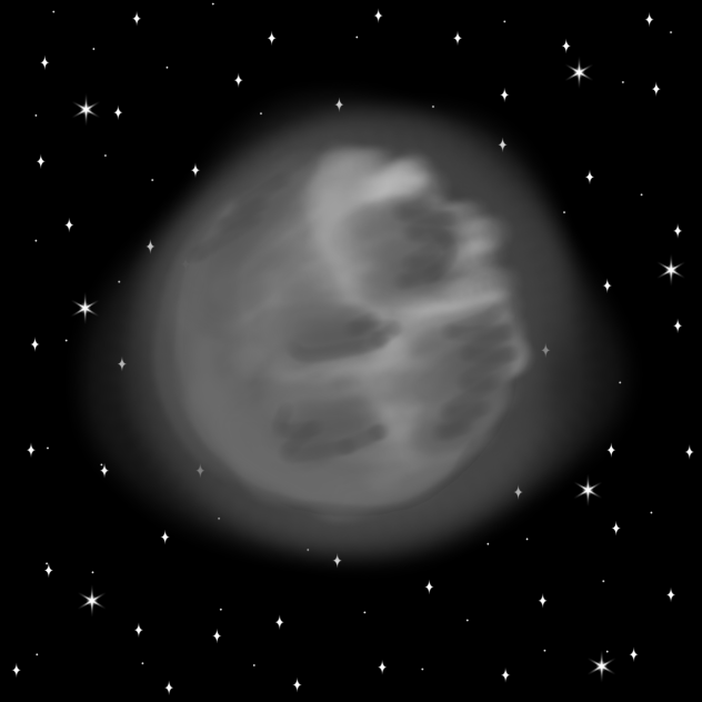 The moon - ibisPaint