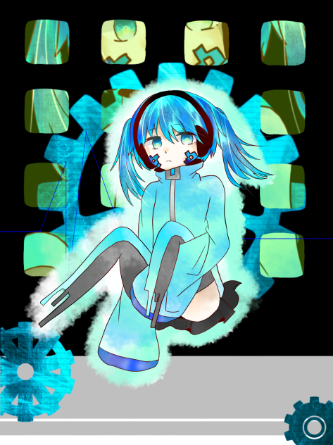 エネちゃんのホーム画面
