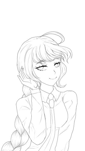 Bombastic side eye 👀 (lineart)