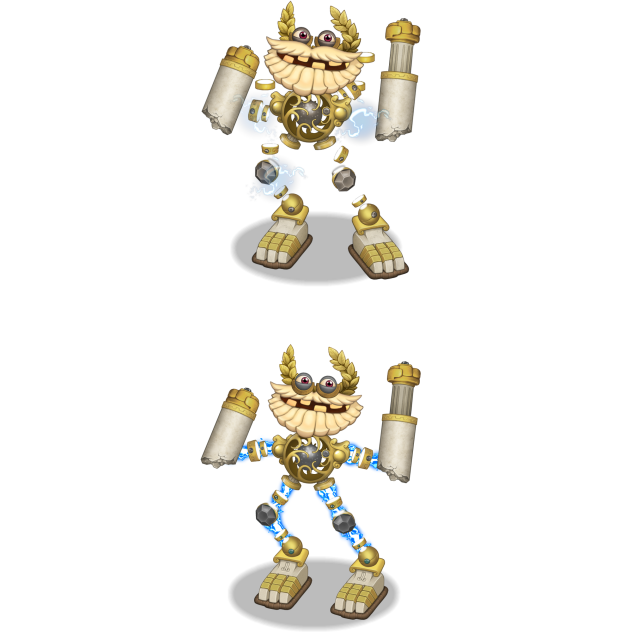 Gold epic wubbox Vs in game