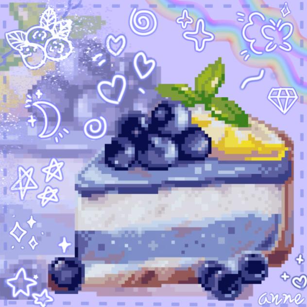 Who said blue food looks unappetizing🩵💙