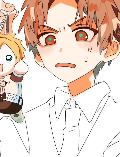 生徒会長がキーホルダーになってる