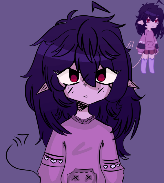 flat coloring.