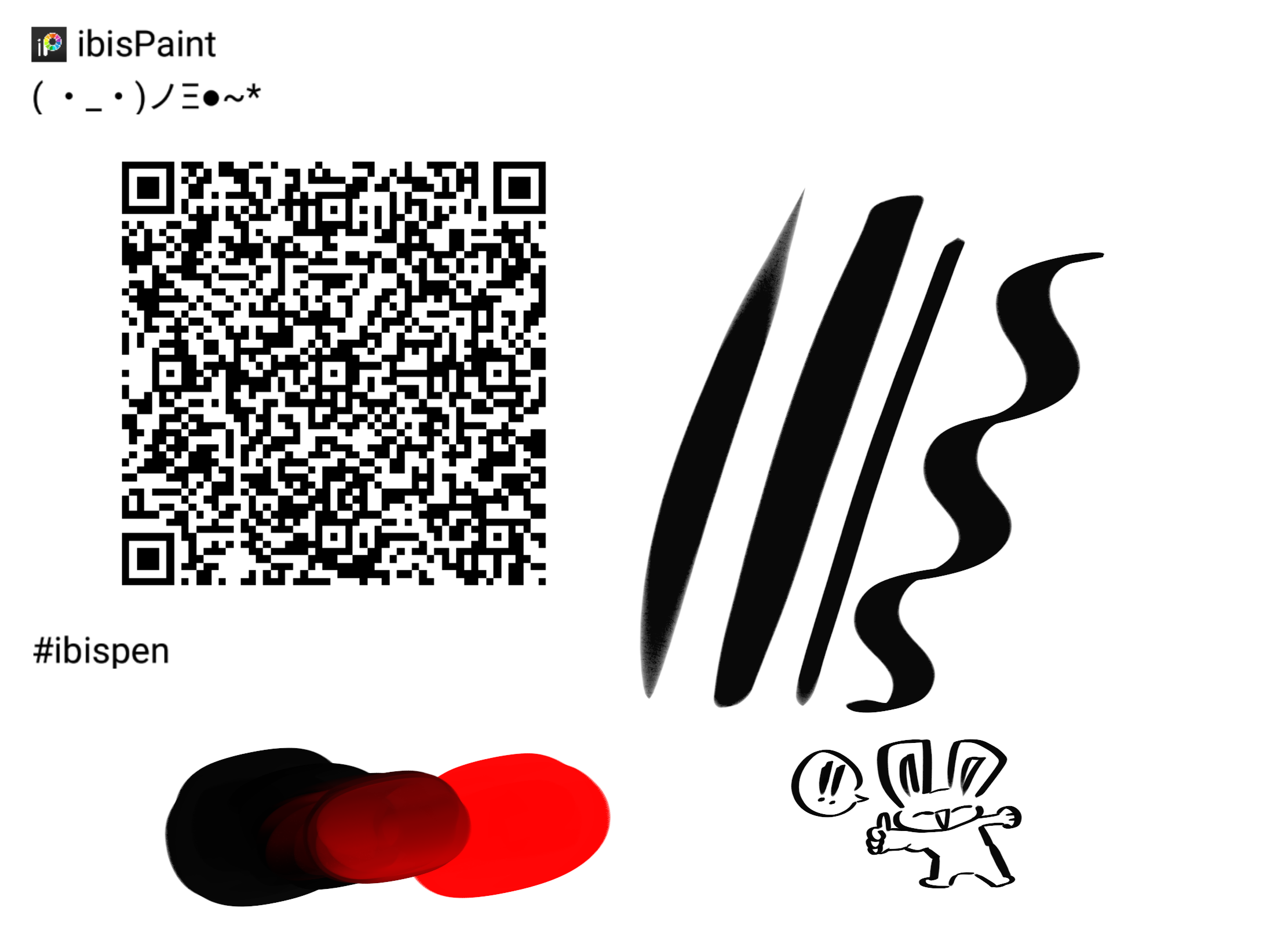 Calligraphy render brush ibisPaint