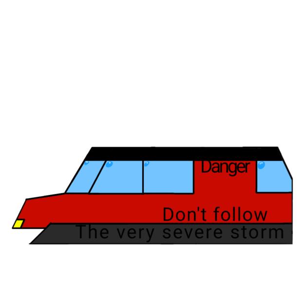speed draw The very severe storm