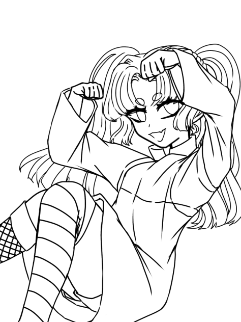 Cyber IOI Lineart