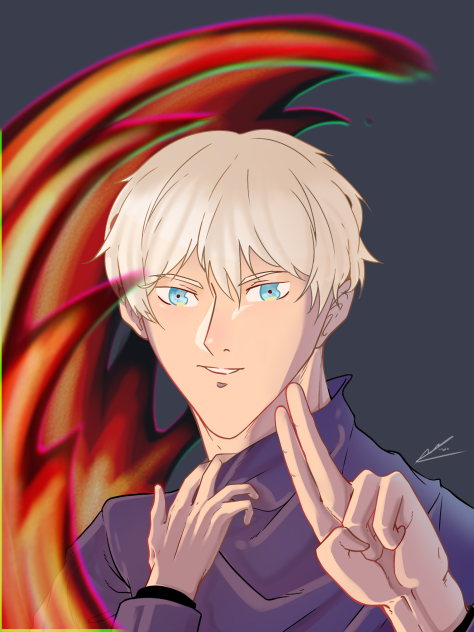 Gojo Satoru (fanart)