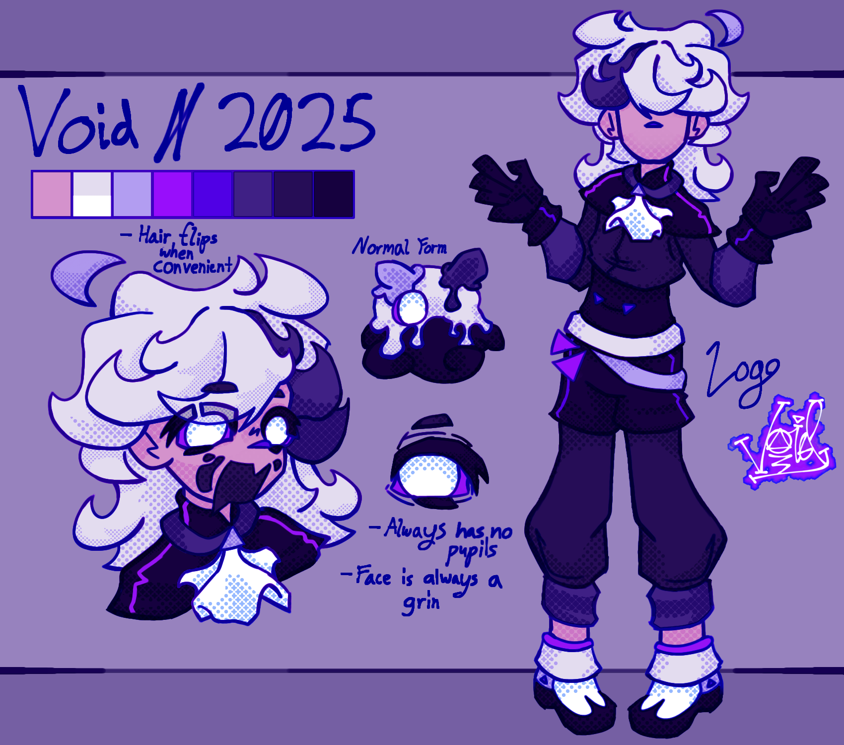 Character Sheet of Void - ibisPaint