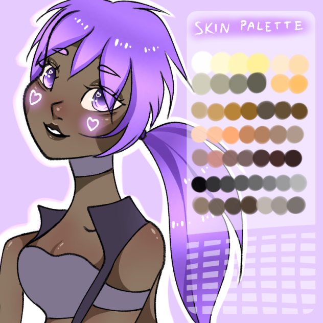 My Skin Color Palette ibisPaint