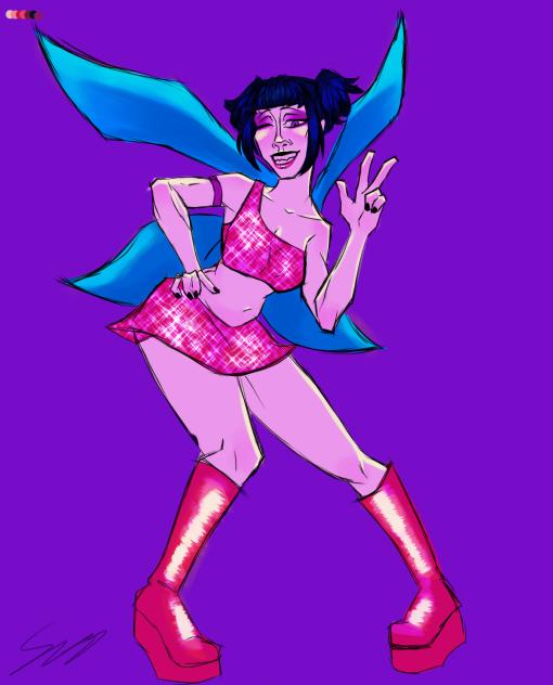 just a quick Musa Drawing