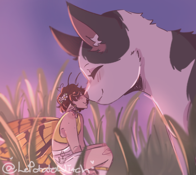 a little fairy’s kiss