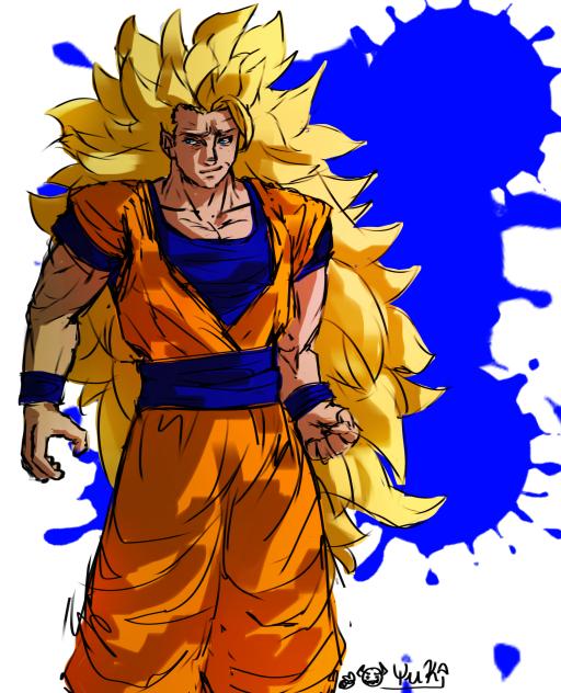 ssj3 Goku sketch