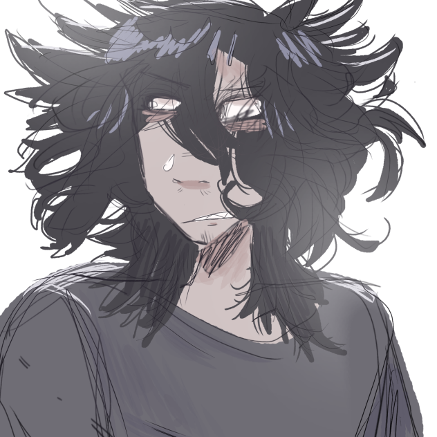 Never seen a hairbrush in his life