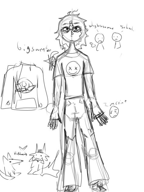 Drawing my outfits day 2