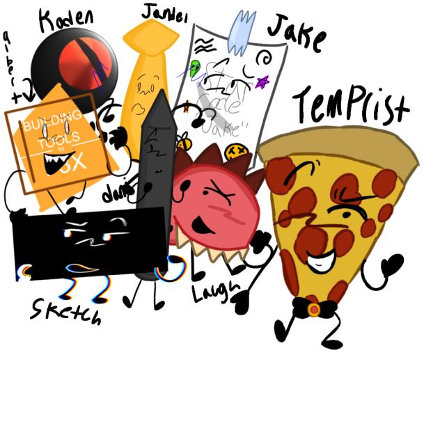 flamingo gang but object show