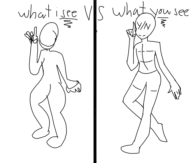 what i see VS what you see😂👏🏻