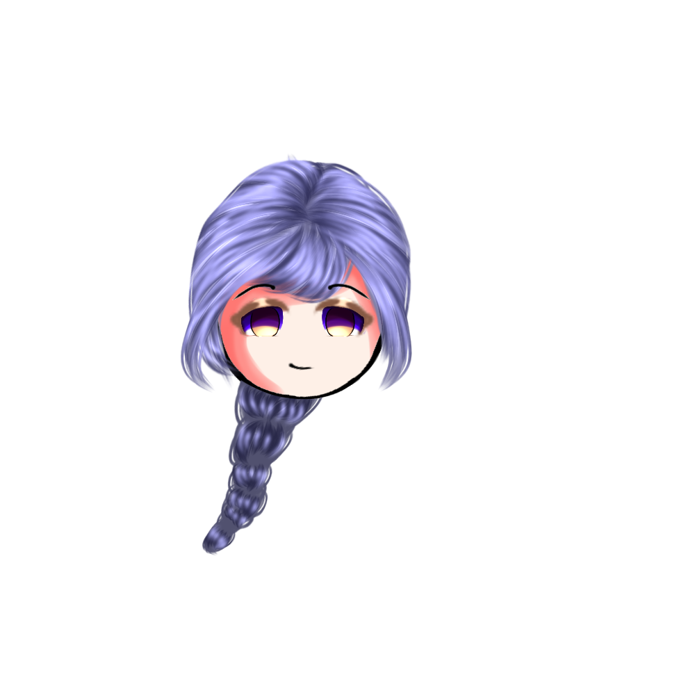 editing anime head - ibisPaint
