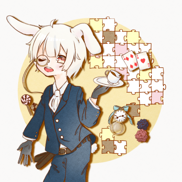 白ウサギ