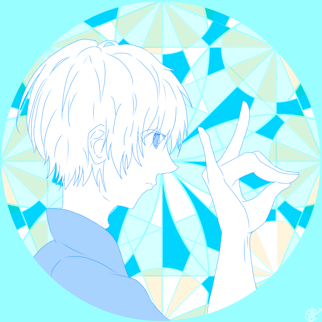 万華鏡と狐さん