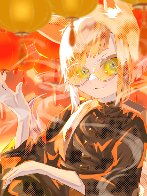 チャイナインテリヤクザショタ狐くん