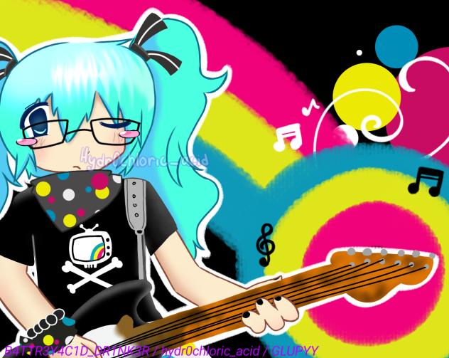 rocker miku leeeee