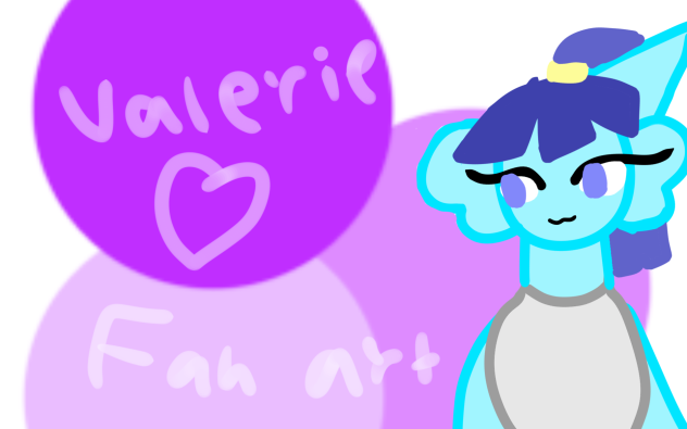 Valerie fan art 💜.2024.07.10-10.53