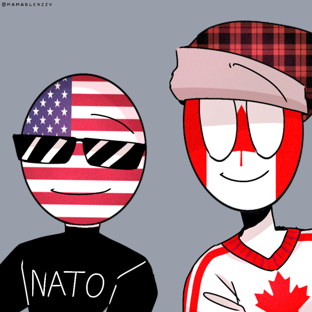 America & Canada - Countryhumans